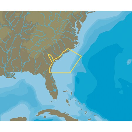 C-Map NT+ NA-C337 Wilmington to Jacksonville - FP-Card Format NA-C337FPCARD